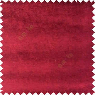 Bright maroon color complete plain designless velvet finished chenille soft background main curtain