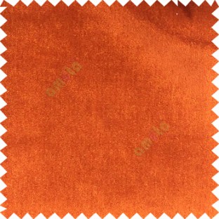 Bright copper brown color complete plain designless velvet finished chenille soft background main curtain
