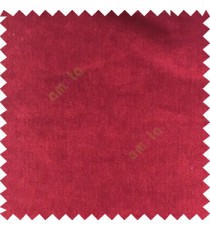 Bright maroon color complete plain designless velvet finished chenille soft background main curtain