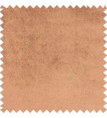 Tawny brown color complete plain designless velvet finished chenille soft background main curtain