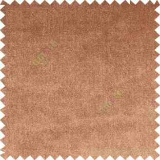 Walnut color complete plain designless velvet finished chenille soft background main curtain