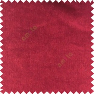 Bright maroon color complete plain designless velvet finished chenille soft background main curtain