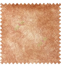 Orange brown color texture designs velvet finished surface marble layers polyester sofa fabric