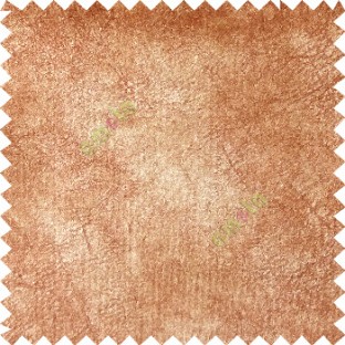 Orange brown color texture designs velvet finished surface marble layers polyester sofa fabric