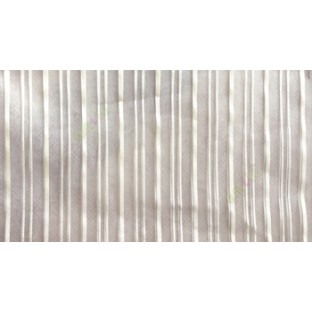 Light green vertical pencil stripes shiny surface small dots texture finished sheer fabric