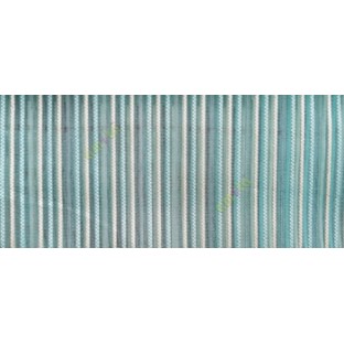 Blue beige color vertical digital dots stripes with transparent net fabric horizontal thin lines sheer curtain