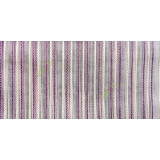 Purple beige color vertical digital dots stripes with transparent net fabric horizontal thin lines sheer curtain