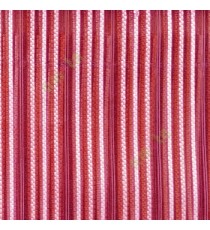 Maroon beige color vertical digital dots stripes with transparent net fabric horizontal thin lines sheer curtain