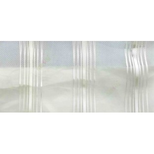 Cream color vertical stripes shiny surface light reflecting matrial transparent net background sheer curtain fabric