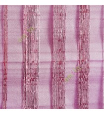 Purple brown silver color vertical bold stripes straight lines transparent net background sheer fabric
