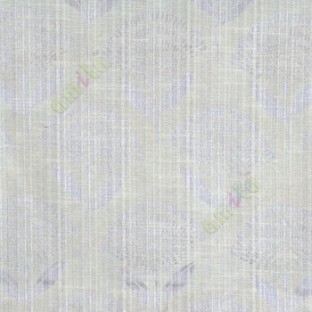 Grey beige elegant look floral leaf stem pattern rain drop scales two leaves in a stem polycotton main curtain