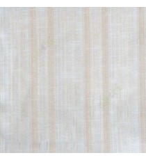 Beige cream color vertical texture bold stripes and horizontal thin short lines polycotton main curtain