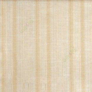 Cream  beige color vertical texture bold stripes and horizontal thin short lines polycotton main curtain