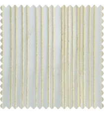 Cream color vertical stripes texture finished transparent net fabric polyester chenille sheer curtain