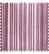 Purple color vertical stripes texture finished transparent net fabric polyester chenille sheer curtain