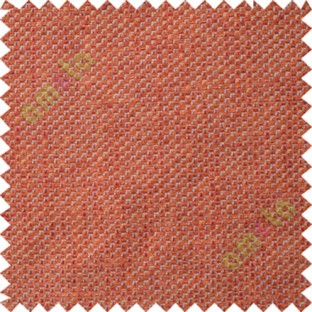 Orange Red Beige Color Solid Texture Polyester Sofa Upholstery Fabric