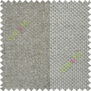 Grey Brown Beige White Solid Plain Texture Poly Sofa Upholstery Fabric