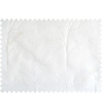 White tree polycotton main curtain designs