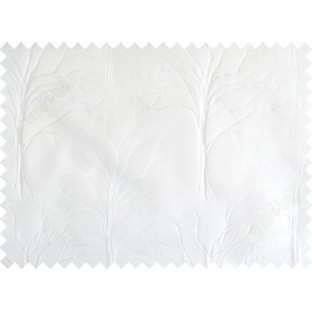 White tree polycotton main curtain designs