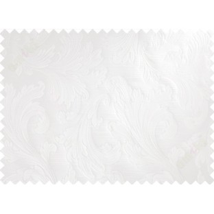 White big motif poly main curtain designs