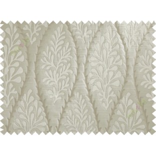 Brown stencil polycotton main curtain designs