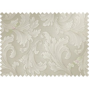 Brown big motif poly main curtain designs