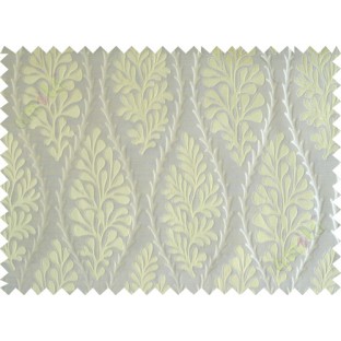 Green stencil polycotton main curtain designs