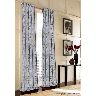Dark grey matisse polycotton main curtain designs