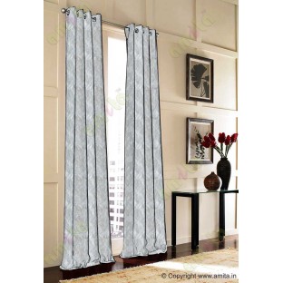 Grey silver mantisse polycotton main curtain designs