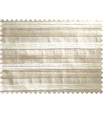 Beige cream colour soft horizontal stripes poly sofa fabric