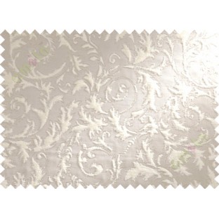 Beige cream color texture damask pattern poly sofa fabric