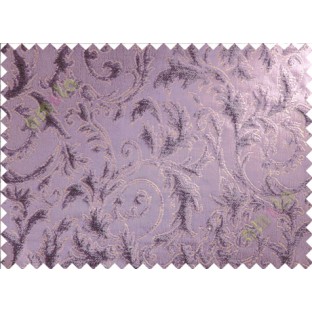 Purple beige color texture damask pattern poly sofa fabric