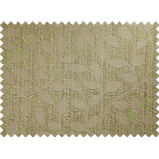 Brown green texture poly main curtain designs