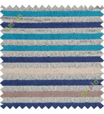 Black blue brown horizontal stripes sofa sofa upholstery fabric
