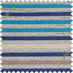 Black blue brown horizontal stripes sofa sofa upholstery fabric