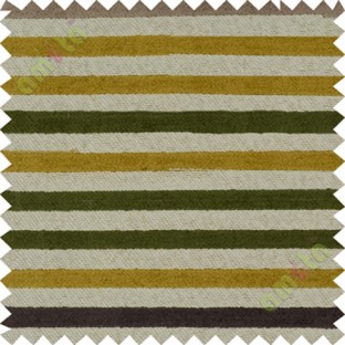 Green white yellow horizontal stripes sofa sofa upholstery fabric