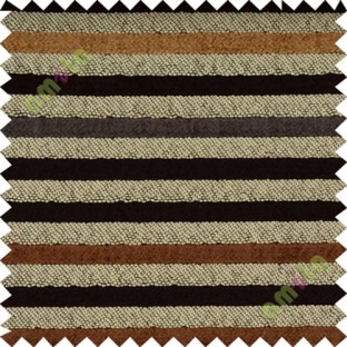 Dark brown grey horizontal stripes sofa sofa upholstery fabric