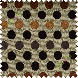 Black brown grey geometric sofa sofa upholstery fabric