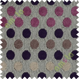 Purple grey pink geometric sofa sofa upholstery fabric
