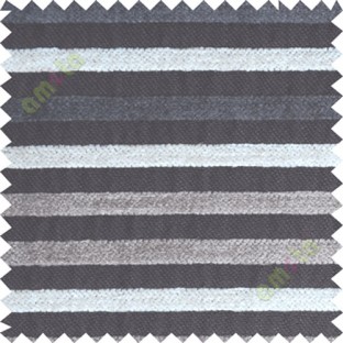 Brown white horizontal stripes sofa sofa upholstery fabric