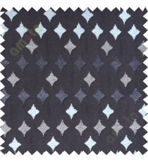 Brown white geometric polycotton sofa sofa upholstery fabric
