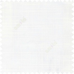 White course jute finish horizontal and vertical lines with transparent background cotton finished polyester sheer curtain