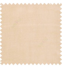 Light pink course jute finish horizontal and vertical lines with transparent background cotton finished polyester sheer curtain