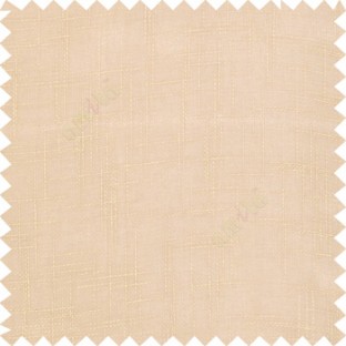 Light pink course jute finish horizontal and vertical lines with transparent background cotton finished polyester sheer curtain