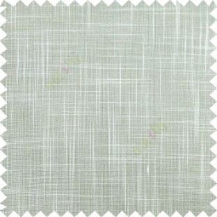 Light blue course jute finish horizontal and vertical lines with transparent background cotton finished polyester sheer curtain