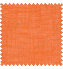 Bright orange course jute finish horizontal and vertical lines with transparent background cotton finished polyester sheer curtain