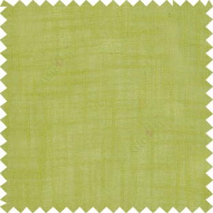 Bright green course jute finish horizontal and vertical lines with transparent background cotton finished polyester sheer curtain