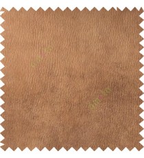 Gingerbread brown color solid texture finished surface suede and leather background texture gradients sofa fabric