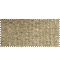 Brown Natural Jute Finish Texture Poly Sofa Upholstery Fabric