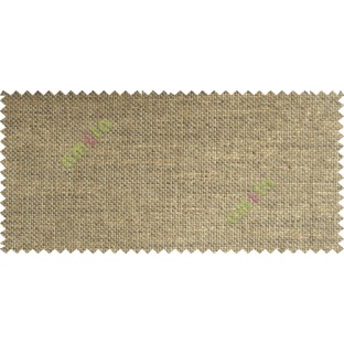 Brown Natural Jute Finish Texture Poly Sofa Upholstery Fabric